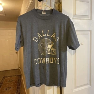 Vintage 90s Dallas Cowboys T Shirt L Single Stitch USA Made Champion Large - Picture 1 of 10