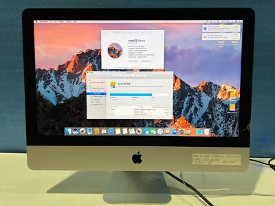 Apple iMac 21" QC i5 2.9Ghz 16GB 256GB SSD Grade C (Late2013) IM-24 - Image 1 of 3