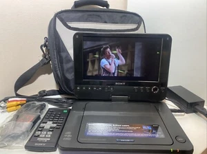 Sony DVP-FX820 Portable DVD Player w/Battery, A/C & Car Adapter, Remote, Case - Picture 1 of 11