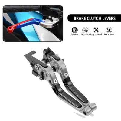 For CFMOTO CLX700 adv Sport Motorcycle Aluminum Adjustable Brake Clutch Levers  - Image 1 of 4