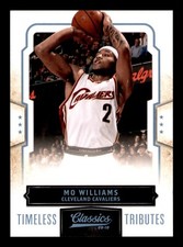 2009-10 Panini Classics Mo Williams Timeless Tributes Platinum /25 Cavaliers