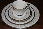 Lenox Windsong 5 Piece Place Setting Dinner Salad Bread Plates Cup & Saucer