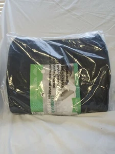 Memory Foam Lumbar Support Cushion Pillow Milliard Black 14x13x4.5 New lot#1907 - Picture 1 of 4
