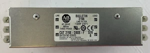 ALLEN BRADLEY 2198-DB08-F SER B LINE FILTER 7.5AMP 480VAC 3PHASE - Picture 1 of 7
