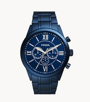 Fossil BQ1125IE Flynn Black Dial 