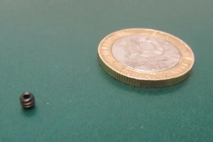 Stahl Gewindestifte, Cup Point, 4-40 x 3/32" Länge, 100 Stück - Bild 1 von 8