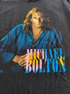 Nueva Camiseta Rara 1994 Michael Bolton World Tour Regalo Familia Camisa 1CM1574 - Imagen 1 de 3