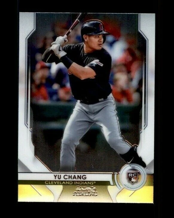 2020 Bowman Sterling Rookies #BSR73 Yu Chang (ref 117911) - Image 1 of 1