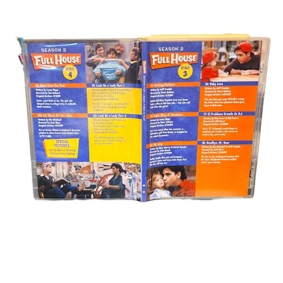 Full House REPLACEMENT DVD for Complete Series Season 2 Discs 3 & 4 ONLY Foto 1 de 2