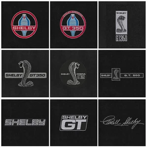Lloyd Mats Classic Loop Shelby Mustang Black Front Floor Mats (1965-1970) - Picture 1 of 23