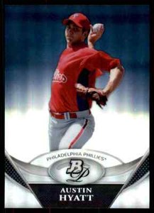 2011 Bowman Platinum Prospects Austin Hyatt BPP21 Philadelphia Phillies