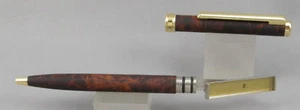 Piper by Ferrari da Varese Matte Thuya Ballpoint Pen w/Stamp Pad - New - Germany - Picture 1 of 3