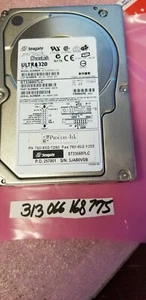 Seagate Cheetah 10K.6 36.7GB Internal 10000RPM 3.5" (ST336607LC) TESTED WORKING  - Picture 1 of 1