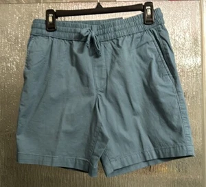 Men’s Pull On Cotton Shorts 28” Stretch Waist 7” Inseam Pockets XS Orig $36 - Picture 1 of 5