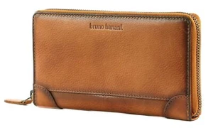 Cartera bruno banani con cremallera alrededor coñac marrón nuevo - Imagen 1 de 4