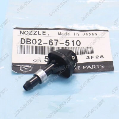 New Genuine OEM Mazda Miata MX-6 Front RH=LH Windshield Washer Nozzle DB0267510 - Image 1 of 4