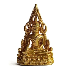 Figura Estatua Chapada en Oro Buda Chinnarat Más Hermosa de Tailandia 0.9" - Imagen 1 de 10