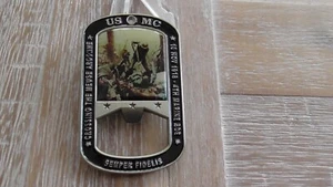 USMC Crossing the Meuse Argonne 4th Marine Brigade WW1 Challenge Coin #A684 - Bild 1 von 15