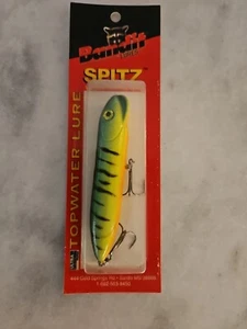 Señuelo para caminar Pre Pradco Bandit SPITZ Topwater Topwater fuego tigre - Imagen 1 de 6
