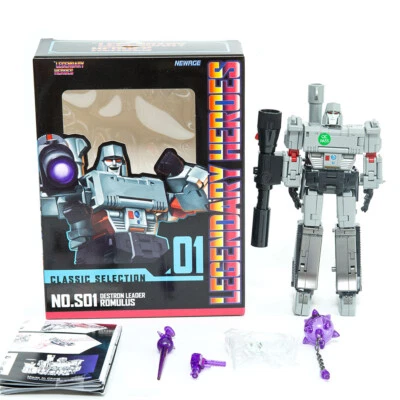 Newage NA S-01 S01 Megatank Classic Selection Destron Leader Romulus Figure - Image 1 of 4