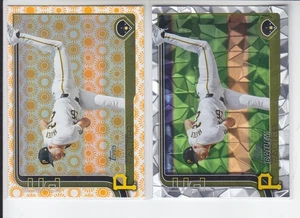2 - 2025 Topps BAILEY FALTER Summer Holiday + Silver Diamante Foil Pirates #671 - Picture 1 of 2