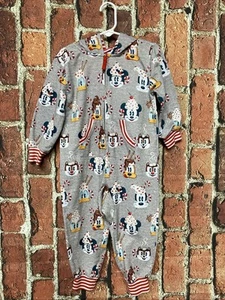 Disney Store Mickey & Minnie Holiday Hot Cocoa One Piece Pajamas Kids Childrens - Picture 1 of 5
