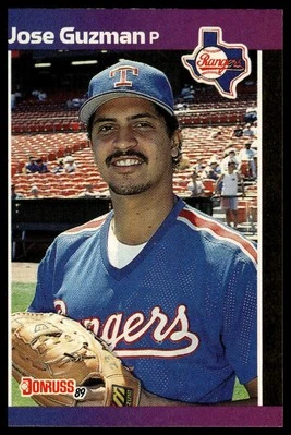 1989 Donruss #284 Jose Guzman - Image 1 of 2