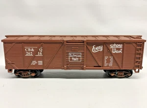 HO Life-like 8478 Burlington Outside Braced Wood Boxcar CB&Q 26216 - Picture 1 of 6