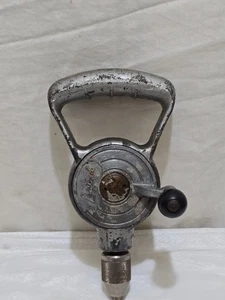VintageLEYTOOL Hand Operated Drill Old Carpentry Tool in  good vintage condition - Picture 1 of 21