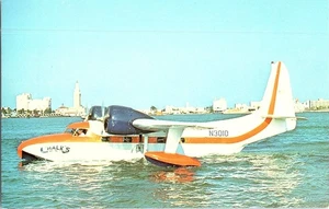 Chalk's International Airline Grumman Mallard on Water Postcard - Picture 1 of 2
