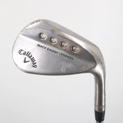 Customized Callaway Mack Daddy Forged Wedge 52 Deg 52.10 Steel Stiff S-152133 - Image 1 of 4
