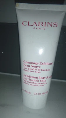 Clarins Exfoliating Body Scrub - 100 ml, NEW & SEALED - Image 1 of 4