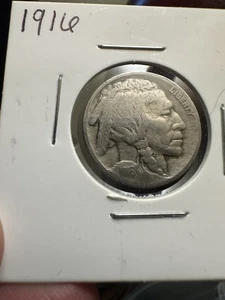 1916-P Buffalo Nickel - Full Date Visible - Picture 1 of 3