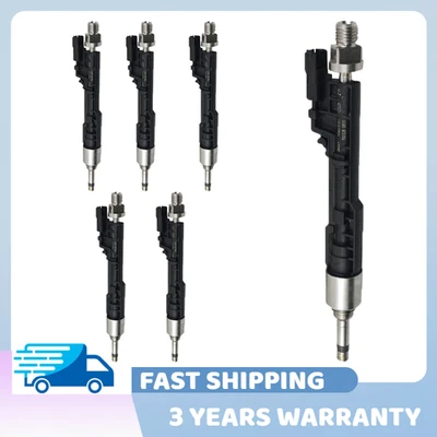 Inyector de combustible turboalimentado 6 piezas para BMW X3 X5 X6 2011-2013 3,0 L L L6 13647597870 Foto 1 de 4
