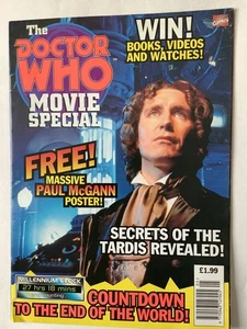 Doctor Who Movie Special Magazine (1996, issue 5) Includes Paul McGann Poster - Picture 1 of 12