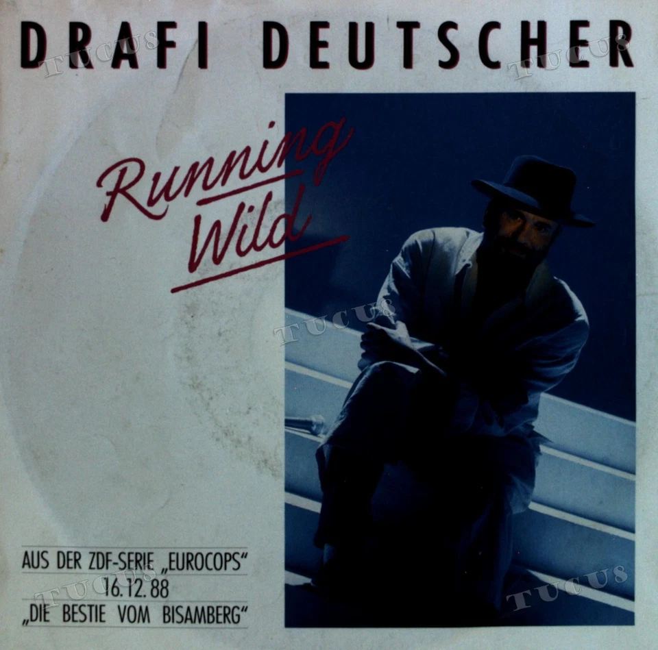 Drafi Deutscher - Running Wild 7in 1988 (VG+/VG+) '* - Image 1 of 1