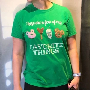 Bespoke Size L Green Disney Things These Are A Few Of My Favorite Things Snacks - Picture 1 of 6