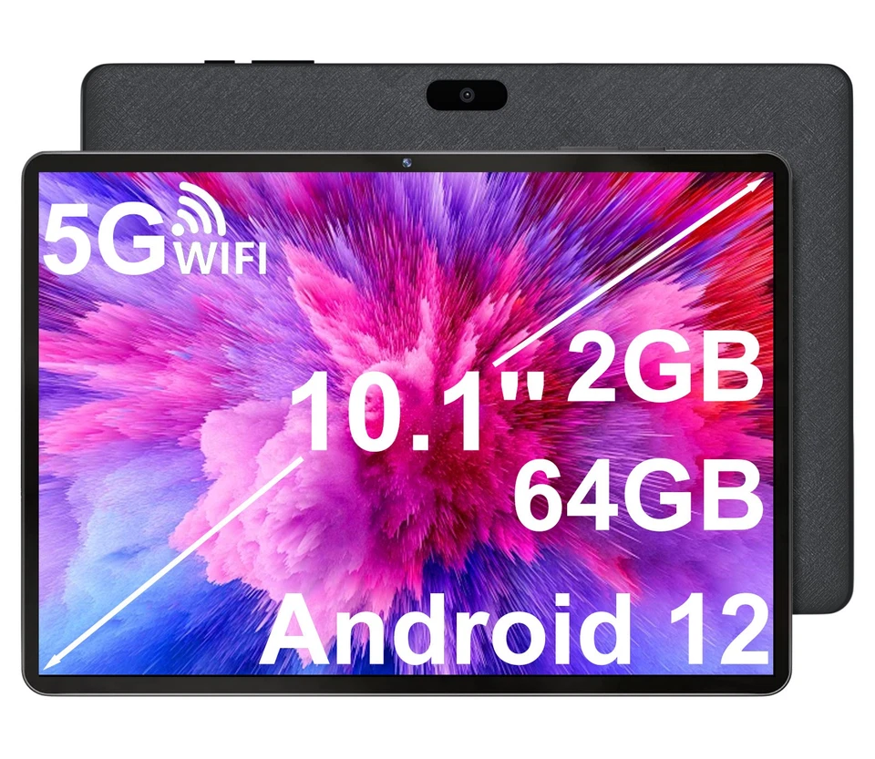 2025 10'' Android Tablet 2GB RAM 32GB / 64GB Storage 5G WIFI 1280*800 IPS FHD - Image 1 of 2
