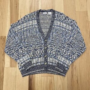 Maglificio Florence Mens Large Coogi Style Knit Cardigan Sweater Made In Italy