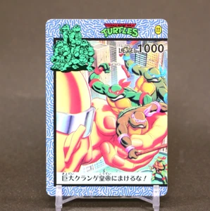 Tarjeta Tortugas Mutantes 1994 Mirage Studios Hecha en Japón Retro Japonés Takara #22 - Imagen 1 de 9