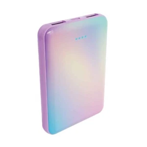 Cargador portátil compacto láser Powerbank 5000 mAh arco iris - Imagen 1 de 4