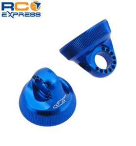 JConcepts Fin 12mm V2 Shock Cap Blue 2 :B5M T5M SC5M B6 JCO2490-1 - Picture 1 of 1