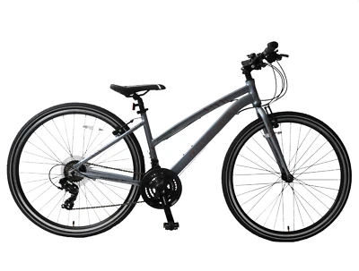 Ammaco Pathway X1 700c Rad Damen 16" Alurahmen grau Hybridfahrrad 21 Gang