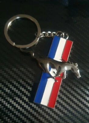  Porte clés  Ford Mustang  logo sur les deux faces - Photo 1/2
