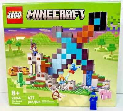 LEGO (21244) Minecraft: The Sword Outpost New Sealed Gift Movie - Image 1 of 4