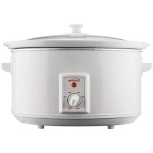 Brentwood Appl. SC-165W 8Q Slow Cooker OPEN BOX - Picture 1 of 8