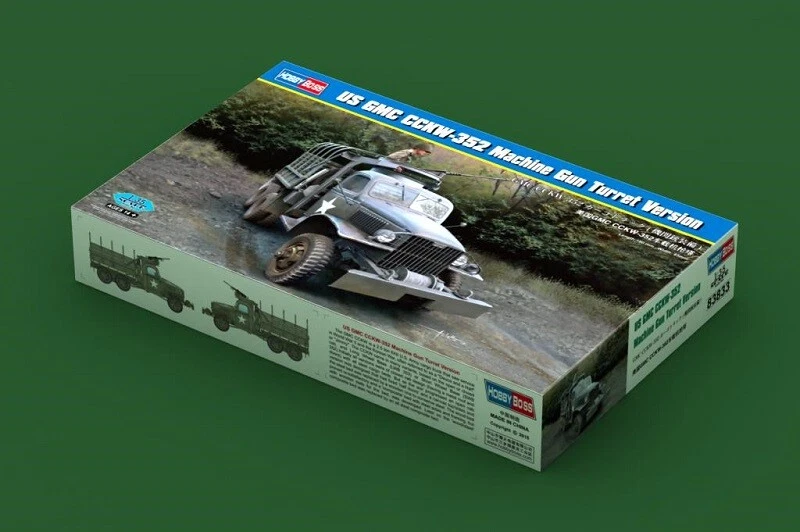 HOBBYBOSS US GMC CCKW-352 MACHINE GUN TURRET VERSION 1:35 COD.83833 - Immagine 1 di 1