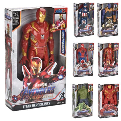 Avengers Marvel Iron-man Spiderman- Action Figures Super Hero Kids Gift Toys - Bild 1 von 4
