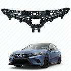 For 2021 2022 Toyota Camry SE XSE Front Bumper Upper Grille Assembly Gloss Black
