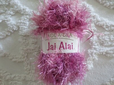 1.76 oz. Moda Dea JAI-ALAI 100% Polyester Eyelash #3620 BLUSH YARN - Image 1 of 4